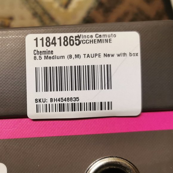 Vince Camuto Leather Sling back Close toed Bootie 8.5 - Picture 2 of 5